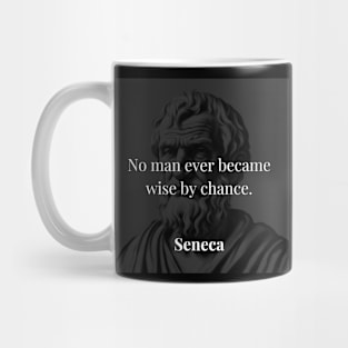 Seneca's Insight: Wisdom, A Deliberate Journey Mug